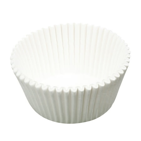 

200pcs Disposable Cupcake Wrappers Muffin Paper Cups Lightweight Cupcake Cups Baking Supplies for Cakes Desserts Candies White