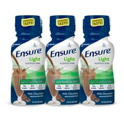 Ensure Light Nutritional Shake, 12g Protein, Milk Chocolate, 8 fl oz, 24 count