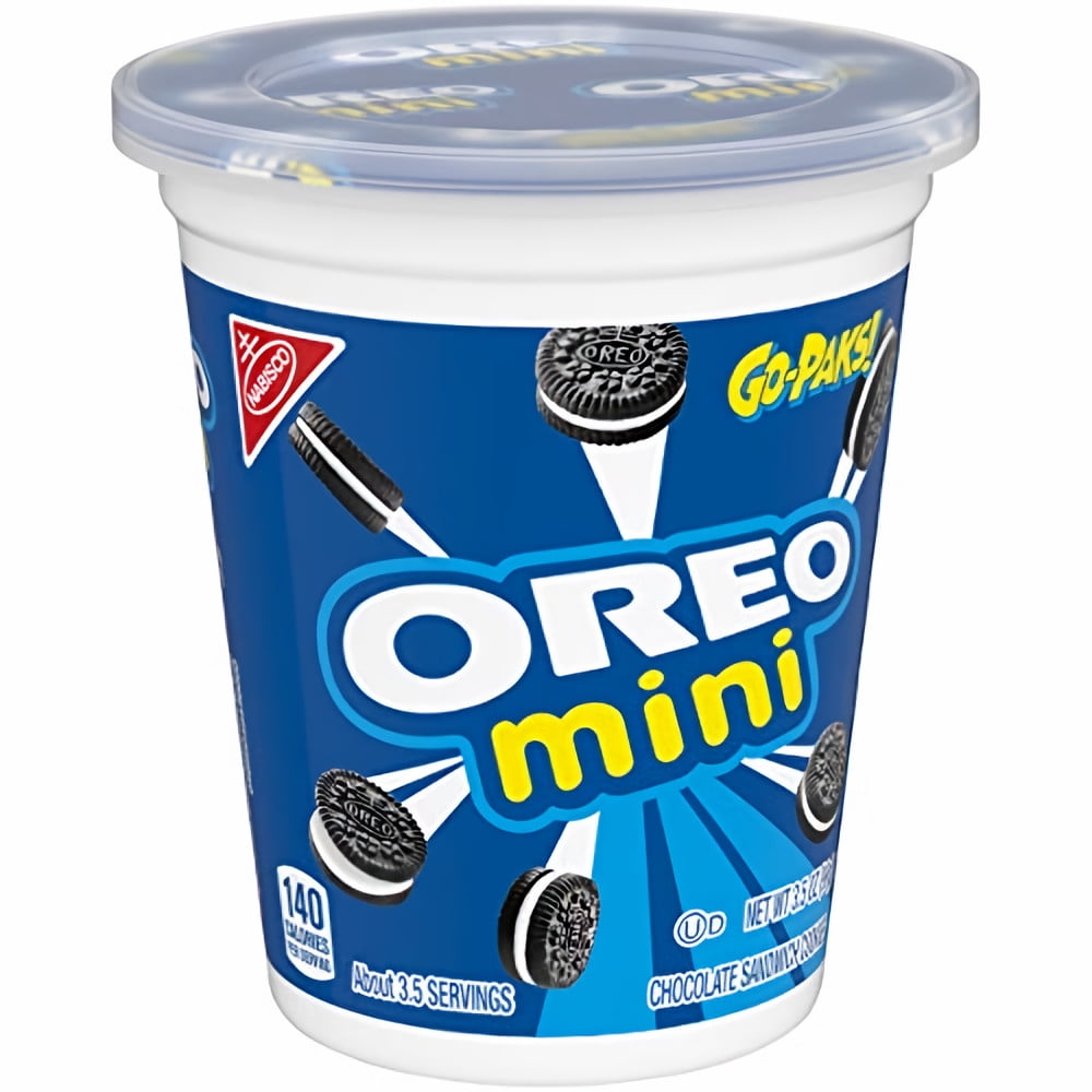 Oreo Nabisco Go-paks Cookies - Bite Size 3.5 oz (Pack of 36)