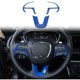 thumbnail image 2 of Cubierta para volante para - Charger 2015-2022 Durango, Grand , ABS azul, 2 of 5