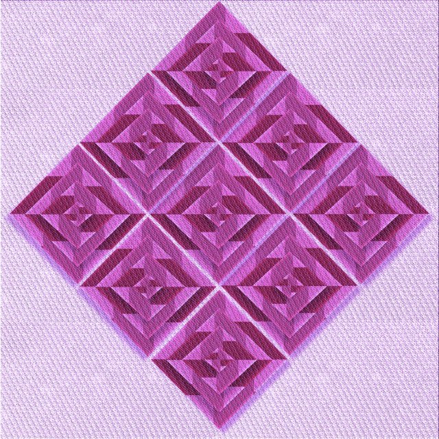 Ahgly Company Tapis d'Intérieur Lavable en Machine Carré Transitionnel Fleur Rose, 5 Pieds Carré