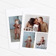Pen+Gear Photo Stickers, 10 Sheets, White, 8.5 x 11