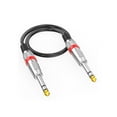 thumbnail image 6 of Professional 6.35mm Male to Male Stereo Audio Cable Amplifier Guitar Connection Cord for Amplifiers, Mixers, Guitars, 6 of 7