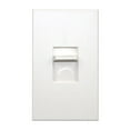 thumbnail image 3 of Lutron NTF-10-WH Nova 120V 16A Fluorescent 3-Wire Hi-Lume Led Single Pole Slide-To-Off Dimmer In White, 3 of 3