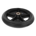 thumbnail image 1 of GAXIRE Wheelchair Front Small Wheel Replacement Rubber Tire Easy Installation for Comfortable Ride, 1 of 8