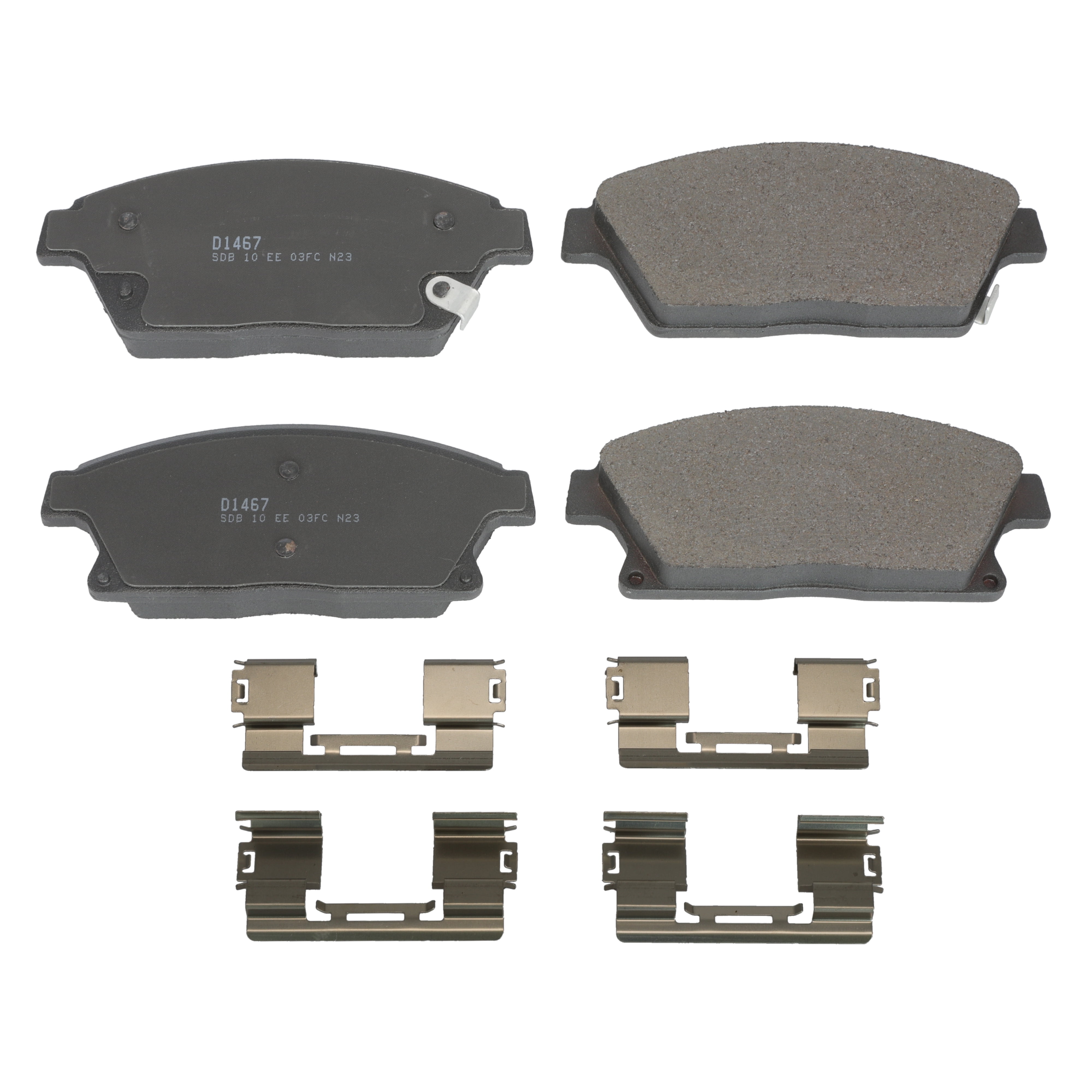 Winstop Brake Pad Set, Front WS.1467.0.M, Chevrolet Cruze 2015-2014