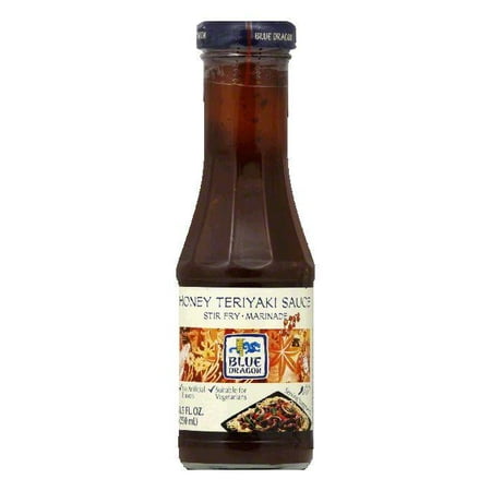 Blue Dragon Honey Teriyaki Sauce Stir Fry/Marinade, 8.5 Oz (Pack of
