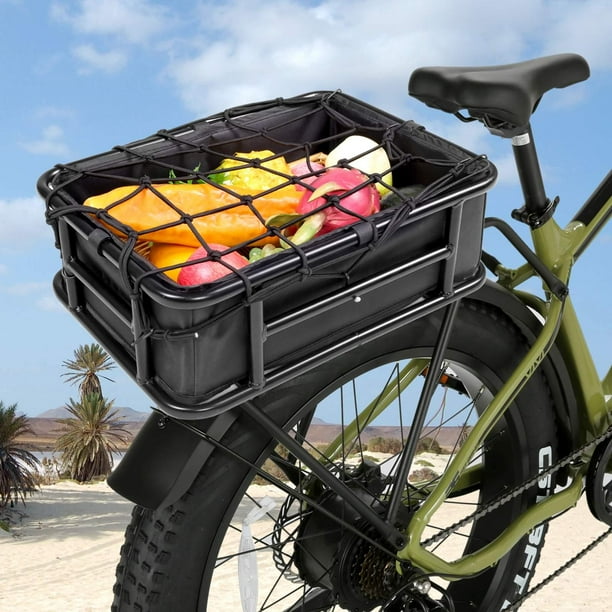 Cargo Rack Rear Bike Baskets For Cruisers Bicycle Baskets For
