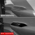 thumbnail image 3 of Car Interior Door Window Lift Control Panel Cover for Prius 60 Series Carbon Fiber Inner Armrest Panel RHD, 3 of 5
