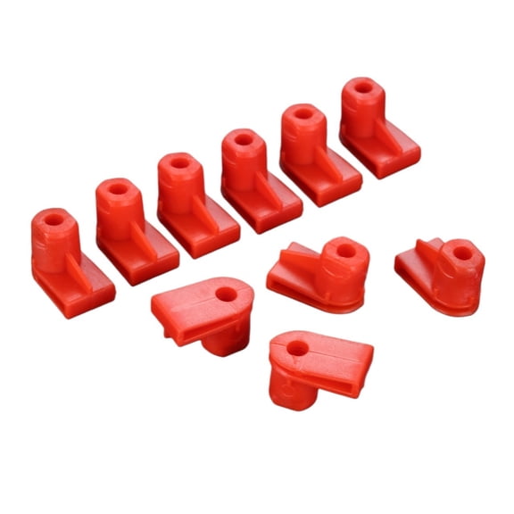10Pcs Plastic Car Fastener Clips Auto Bumper Clips Wing Mounting Grommet Nuts Screws for Opel For Vauxhall Replaces 1404969/24449408