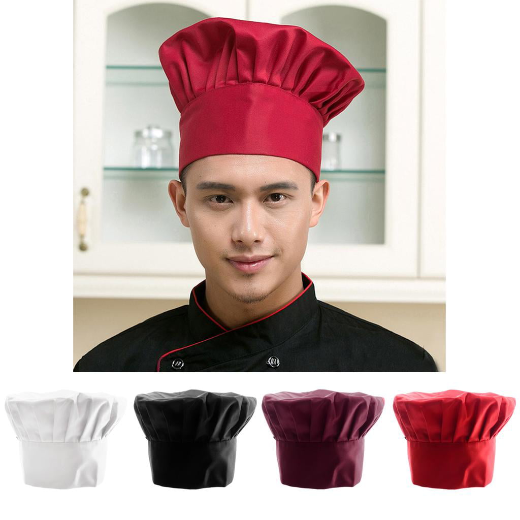 Adult Chefs Baker Cook Chef Chef's Hat Fancy Dress Costume Accessory 