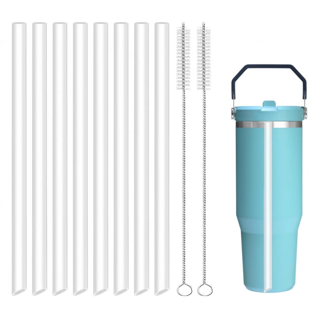 Pajitas de repuesto para vaso Stanley IceFlow 2.0 de 900 ml, paquete de 8
