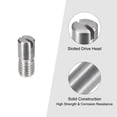 thumbnail image 4 of Uxcell 10 pack M5 x 12mm Slotted Cylindrical Pin 304 Stainless Steel Dowel Locating Pin, 4 of 6