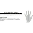 thumbnail image 5 of Football Gloves - Lupine Spider Tacky Grip Skin Tight Football Gloves- Pro Elite Super Sticky Performance -  Adult and Youth Sizes, 5 of 5
