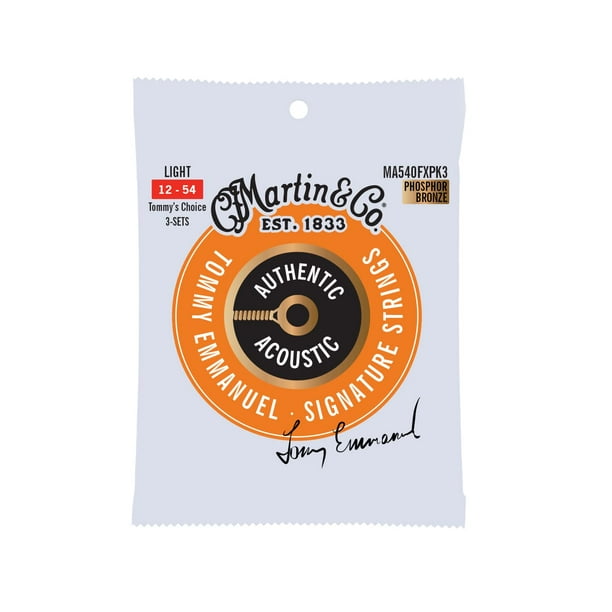 Cuerdas para guitarra MARTIN Authentic Acoustic Flexible Core Light
