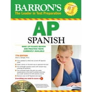 Barron's AP Spanish with Audio CDs and CD-ROM [Paperback - Used]