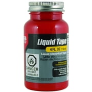 Gardner Bender Liquid Electrical Tape Red - Rubber, Brush-On Applicator - 4 oz