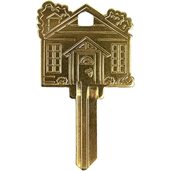 Lucky Line B405 Key Shapes Brass House Schlage SC1 Key Blank