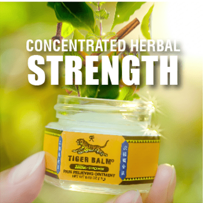 (2 pack) Tiger Balm Ultra Strength Pain Relief Ointment, 0.63 oz Jar, Relieves Backaches, Sore Muscles, Strains