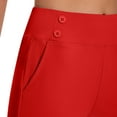 thumbnail image 5 of Htigea Plus Size Leggings for Women Tummy Control High Waist Womens Leggings Workout Yoga Pants Red,5XL, 5 of 9