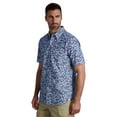 thumbnail image 3 of Chaps Men's Short Sleeve Chambray Button Down Shirt, Sizes XS-4XB, 3 of 3