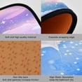 thumbnail image 4 of Coolnut Colorful Flyer Anti Fatigue Mats for Kitchen Floor,Set of 2 Non Skid Washable Waterproof Anti Kitchen Floor Mats for Kitchen Office Laundry Room Bathroom (19"x27"+19"x47") Home Decor, 4 of 7