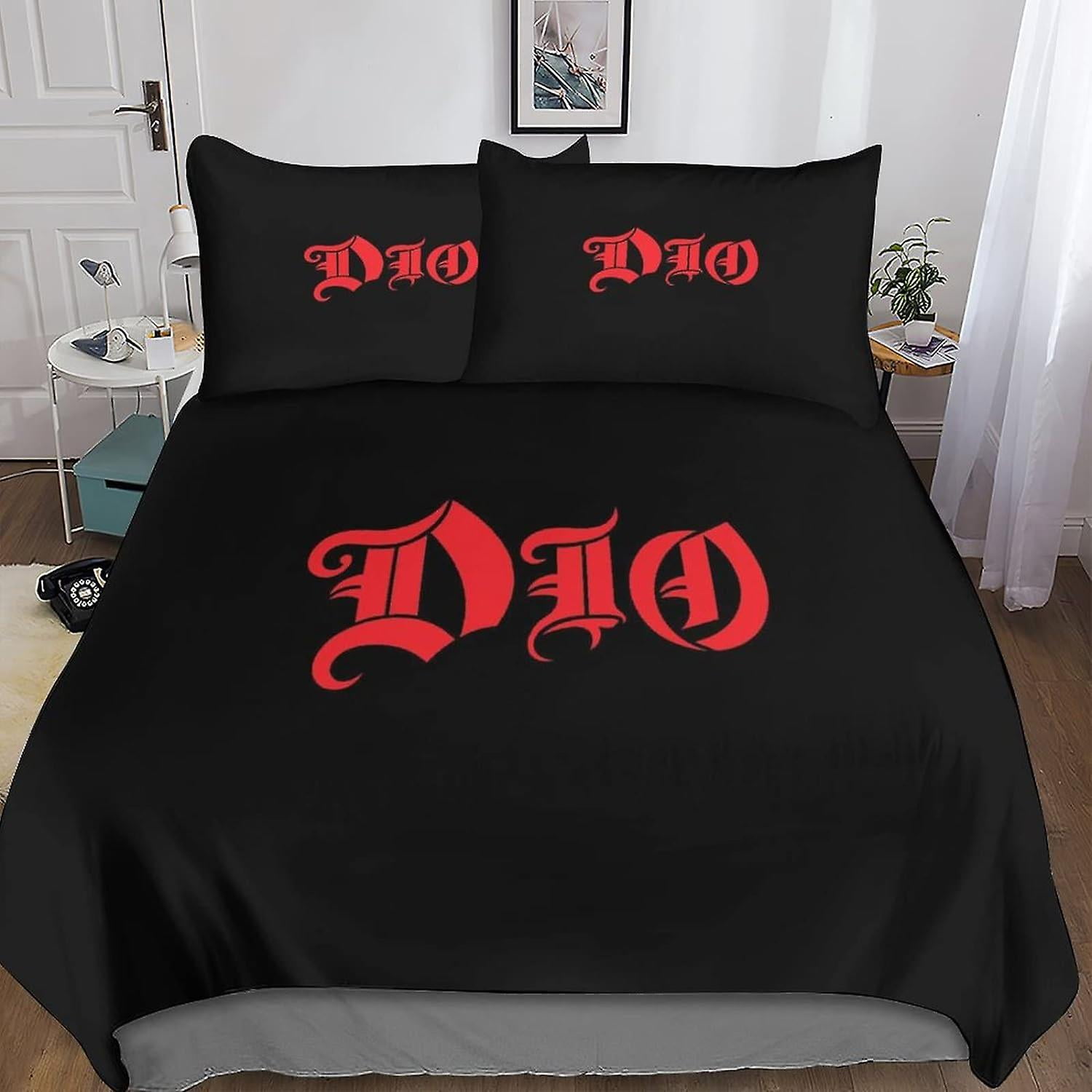 Dio Duvet Cover Sets Rock Band D Bedding Sets Heavy Metal Microfiber Double Bedding Set 135 200 Cm