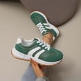 thumbnail image 5 of Womens Tennis Shoes Casual Sneakers Versatile Lightweight Sneakers with Casual Lace Up Design Cushioned Slip Sole for Daily Running and Walking, 5 of 5