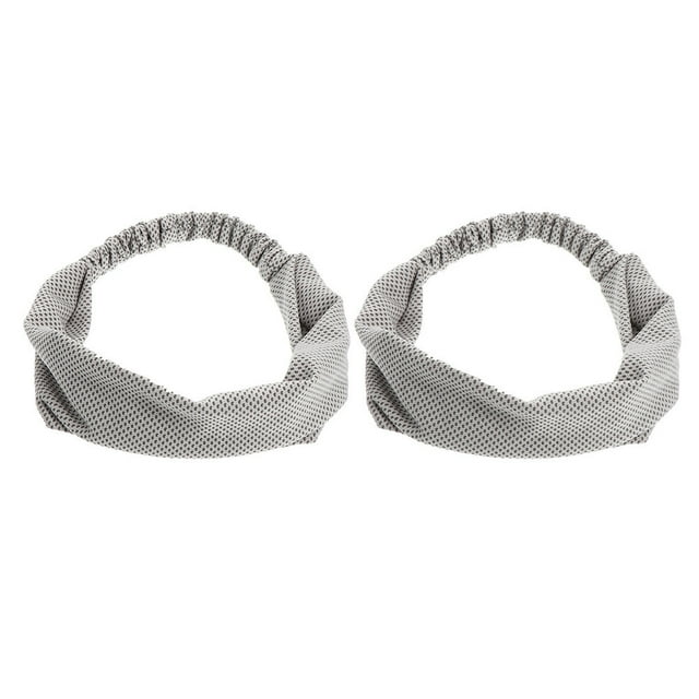 MasteelfCA 2 Pcs Bandeaux D\'entraînement Physique Intérieurs Bande Rafraîchissante pour le Front Bande de Course Extérieure Anti-Transpiration
