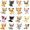 thumbnail image 1 of Lps - Pet Toys, Standing Cat, Dog, Collie, Dachshund, Cocker Spaniel, Great Dane, Rare Shorthair Kitten, Original, Free Shipping zhangyuxiang LED, 1 of 2
