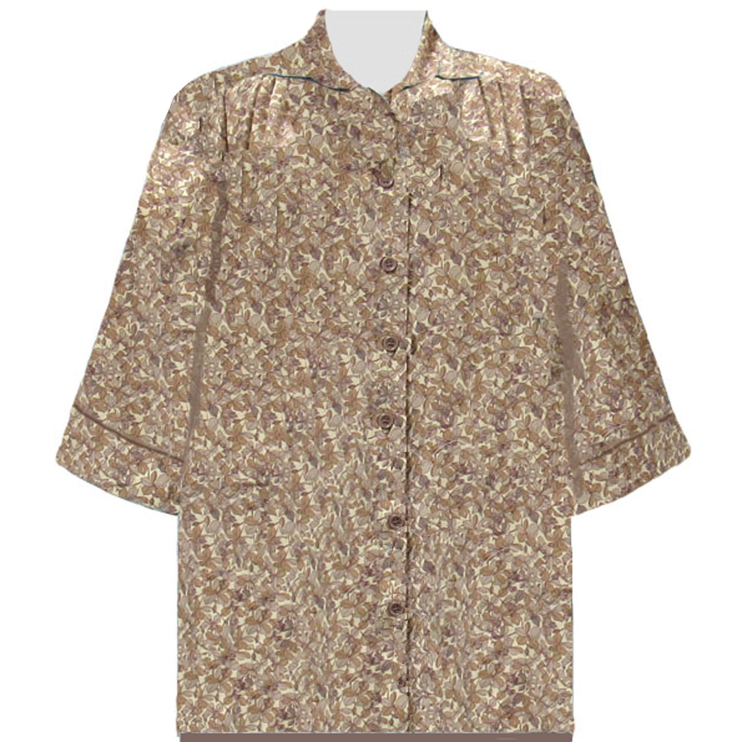 womens plus size button front blouses