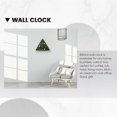 thumbnail image 3 of 13 Inch Billiard Quartz Clock with Solid Wood Frame Wall Clock for Living Room,Bedroom, 3 of 5