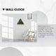 thumbnail image 3 of 13 Inch Billiard Quartz Clock with Solid Wood Frame Wall Clock for Living Room,Bedroom, 3 of 5
