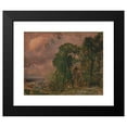 thumbnail image 2 of John Constable 18x15 Black Modern Framed Museum Art Print Titled - A View at Hampstead with Stormy Weather (ca. 1830), 2 of 5