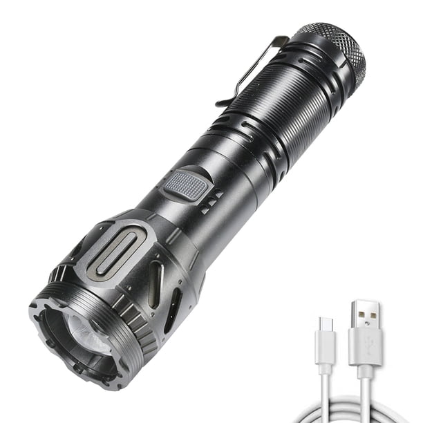 Linterna LED de 30W, 5 modos de iluminación, lámpara de antorcha de 1000LM para Camping, senderismo, pesca JShteea Para Estrenar