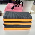 thumbnail image 4 of Toalla de piña para coche, toalla para vidrio de coche, toalla de fibra de panal, toalla de lavado de coche con forma de gofre, paño de limpieza, toalla cuadrada, 4 of 5
