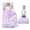 Purple Rainbow, variant on Toddler Nap Mat with Pillow and Blanket, Extra Large Rolled Napping Mats,Slumber Bags for Boys Girls,Kids Sleeping Bag for Daycare, Preschool Travel Camping