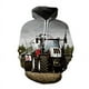 thumbnail image 4 of Nueva sudadera con capucha con estampado 3D de tractor para hombre y mujer, estilo Harajuku y hip hop, informal, a la moda, 4 of 5