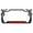 Black/Red, variant on Aloha Hawaii Hibiscus Floral Flowers Design Palm Tree Heavy Duty Metal License Plate Frame Auto License Plate Frame/Car Accessories (Black/Yellow)