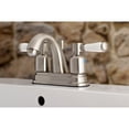 thumbnail image 2 of Kingston Brass KB8618DPL 4 in. Centerset Bathroom Faucet, Brushed Nickel, 2 of 3