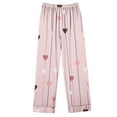 thumbnail image 4 of Valentines Day Gifts Iyufng Valentine's Day Pajama Sets for Women Plus Size,Casual Loose Fashion Valentines Love Heart Printed Long Pants Long Sleeve Turndown Collar Sleepwear Sets S-XXXL, 4 of 5