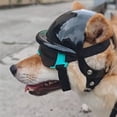 thumbnail image 2 of Adjustable Dog Protective Helmet and Goggles Set For Active Pet Outdoor Activity Sunproof Sunglasses for Small Breeds, 2 of 8