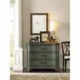thumbnail image 3 of Bowery Hill Contemporary Three-Drawer Wood Accent Chest in Gullah Green, 3 of 4