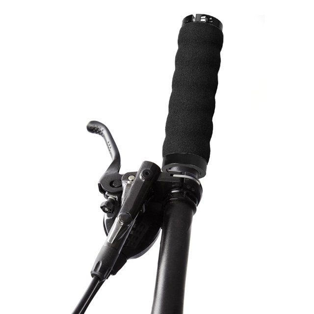 Bicicleta Empuñaduras de esponja para manillar Ndcxsfigh de bicicletacubierta suave para manillar de de montaña (negro)