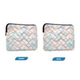 thumbnail image 7 of FORMRS 13-13.3 inch Laptop Sleeve Case Soft Carrying Quilted Computer Bag Cover, Small Pink Pattern, 7 of 7