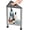 Silvery, variant on Stainless Steel Black Shower Stool for Inside Shower, 15.4'' H Shower Foot Rest, Corner Shower Stool with Storage Shelf, Shower Step for Shaving Legs, Bathroom Corner Shower Bench