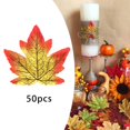 thumbnail image 4 of hojas de arce 11 Colores Hojas De Arce Artificiales Hojas De Otoño Falsas Eventos Fiesta Ducha Decoración B Magideal hojas de arce, 4 of 7