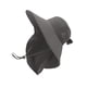 thumbnail image 2 of Sombrero de Sol Yuarrent con Protección UV para Mujer Gris Oscuro, 2 of 6