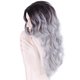 thumbnail image 4 of Fiudx Ofertas Relámpago Cabello Largo Y Rizado Europeo Y Americano, Gris Plateado, Teñido, Rizos Largos Graduales, 4 of 6