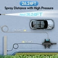 thumbnail image 6 of RELOIVE Electric Pressure Washer, 3000W Motor, 4000PSI Pressure, 2.6GPM Max Flow, 6 Multiple Nozzles and a Car Brush, A Foam Cannon, 35.56FT Water Hose Length & 32.41FT Power Cord Length, 6 of 15